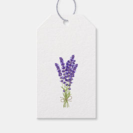 Para Regalos Etiquetas de regalo de la Bunch de Lavender