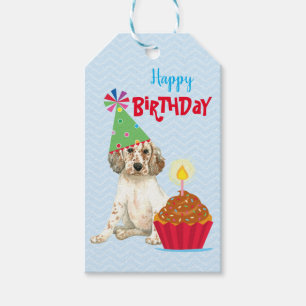 Para Regalos Etiquetas de regalo de la rebanada de cumpleaños d