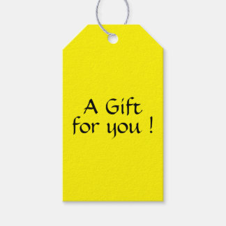 Para Regalos Etiquetas de regalo de limón sólido