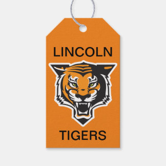 Para Regalos Etiquetas de regalo de LINCOLN TIGERS