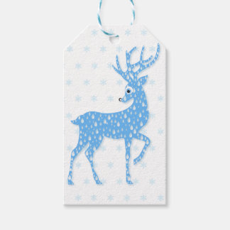 Para Regalos Etiquetas de regalo de los navidades RainDeer (ren