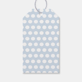 Para Regalos Etiquetas de regalo de lunares azul pastel