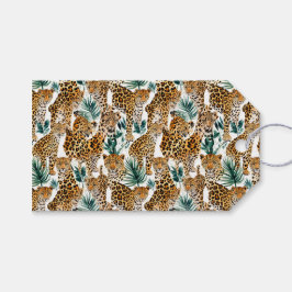 Para Regalos Etiquetas de regalo de moda Leopard Print - Elegan