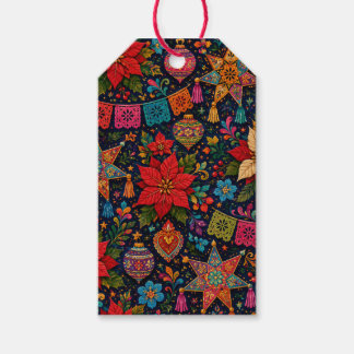 Para Regalos Etiquetas de regalo de Navidad coloridas al estilo