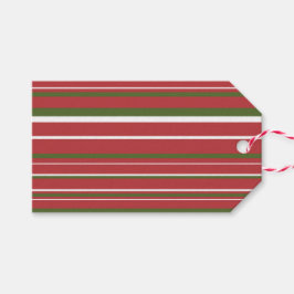 Para Regalos Etiquetas de regalo de Navidad con franjas de códi