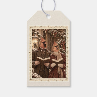 Para Regalos Etiquetas de regalo de Navidad de cantores victori