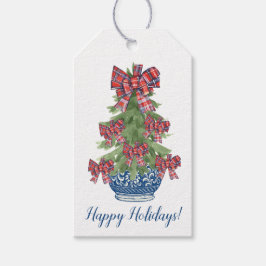 Para Regalos Etiquetas de regalo de Navidad de Chinsoiserie, To