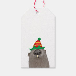 Para Regalos Etiquetas de regalo de Navidad de manicomio