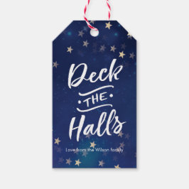 Para Regalos Etiquetas de regalo de Navidad personalizadas Deck