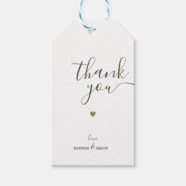 Para Regalos Etiquetas de regalo de oro Minimalista de oro mode