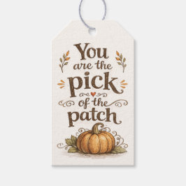 Para Regalos Etiquetas de regalo de otoño