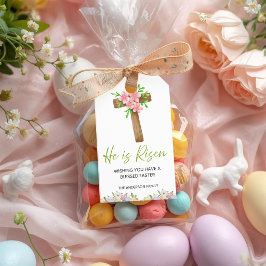 Para Regalos Etiquetas de regalo de Pascua cristianas «Él ha re