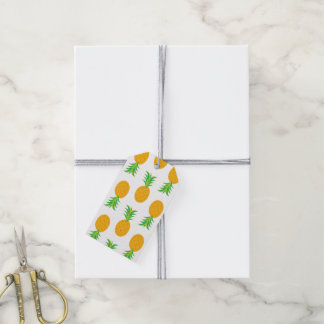Para Regalos Etiquetas de regalo de patrón de piña divertida