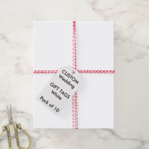 Para Regalos Etiquetas de regalo de Personalizado boda (10) BLA