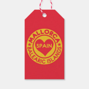 Para Regalos Etiquetas de regalo de personalizado de MALLORCA E