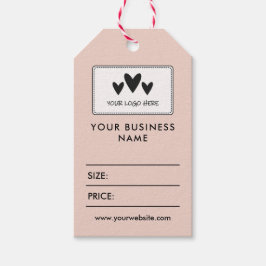 Para Regalos Etiquetas de regalo de precio de Rubor Your Logo e