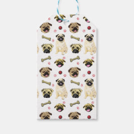 Para Regalos Etiquetas de regalo de Pug