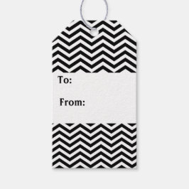 Para Regalos Etiquetas de regalo de Sleek Chevron