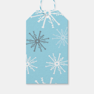 Para Regalos Etiquetas de regalo de Snowflakes congeladas