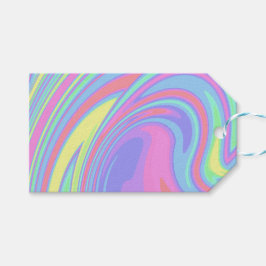 Para Regalos Etiquetas de regalo de unicornio colorido