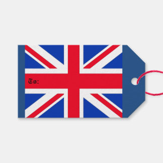 Para Regalos Etiquetas de regalo de Union Jack