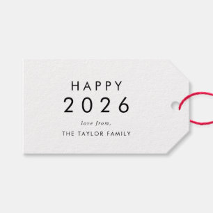 Para Regalos Etiquetas de regalo de vacaciones familiares de Añ