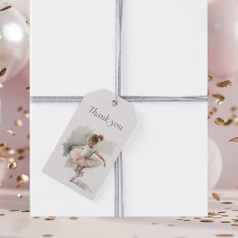 Para Regalos Etiquetas de regalo de Watercolor Little Ballerina