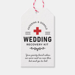 Para Regalos Etiquetas de regalo del kit de recuperación de la 