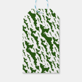 Para Regalos Etiquetas de regalo del logotipo de la isla de los