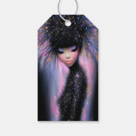 Para Regalos Etiquetas de regalo Diva Cósmica Resplandor Estela