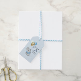 Para Regalos Etiquetas de regalo Elefante Azul
