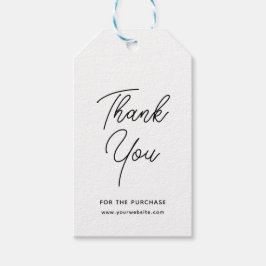 Para Regalos Etiquetas de regalo elegantes de negocios grises n