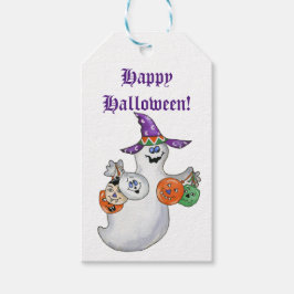 Para Regalos Etiquetas de regalo fantasma de Halloween