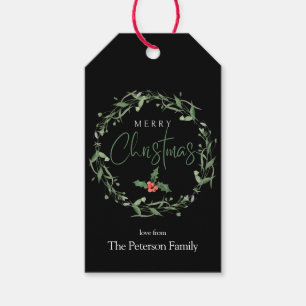 Para Regalos Etiquetas de regalo navideñas personalizadas de Mo