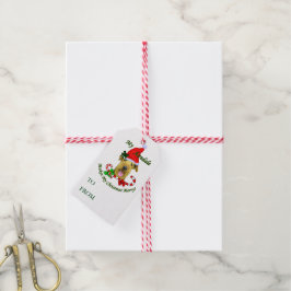 Para Regalos Etiquetas de regalo navideño Airedale Terrier