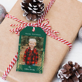 Para Regalos Etiquetas de regalo navideño de navidad de la esce