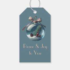 Para Regalos Etiquetas de regalo navideño inspiradas en el orna