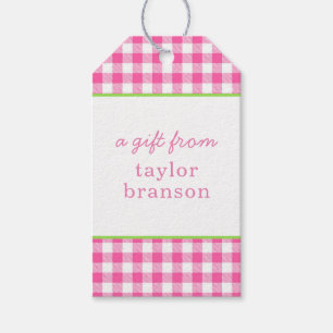 Para Regalos Etiquetas de regalo personalizadas cargadas en búf