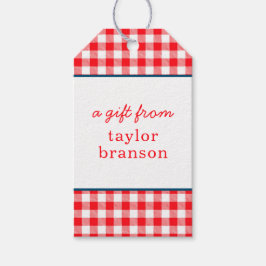 Para Regalos Etiquetas de regalo personalizadas cargadas en búf