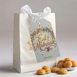 Para Regalos Etiquetas de regalo personalizadas de Eid Mubarak