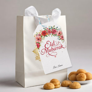 Para Regalos Etiquetas de regalo personalizadas Eid Mubarak
