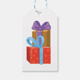 Para Regalos Etiquetas de regalo retro