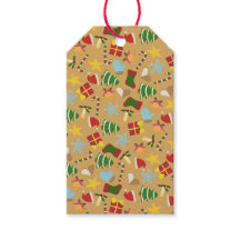 Etiquetas de Regalo Tradicionales Cálidas y Acoged