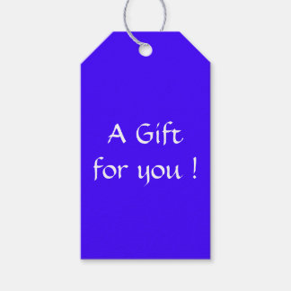 Para Regalos Etiquetas de regalo Ultramarino Eléctrico