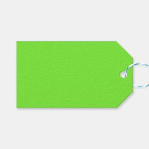 Para Regalos Etiquetas de regalo verdes nº3. Verde brillante o