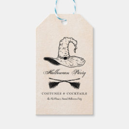Para Regalos Etiquetas de regalo Vintage WItch