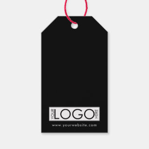 Para Regalos Etiquetas de ropa del sitio web con logotipo simpl