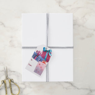 Para Regalos Etiquetas del regalo de las cajas de regalo de la