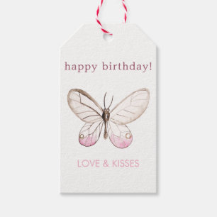 Para Regalos Etiquetas elegantes del regalo de cumpleaños de la