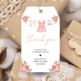 Para Regalos Etiquetas favoritas de Baby Shower con flores de b